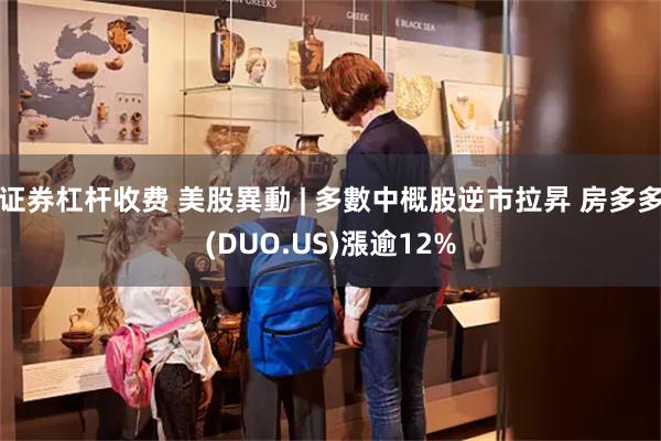 证券杠杆收费 美股異動 | 多數中概股逆市拉昇 房多多(DUO.US)漲逾12%
