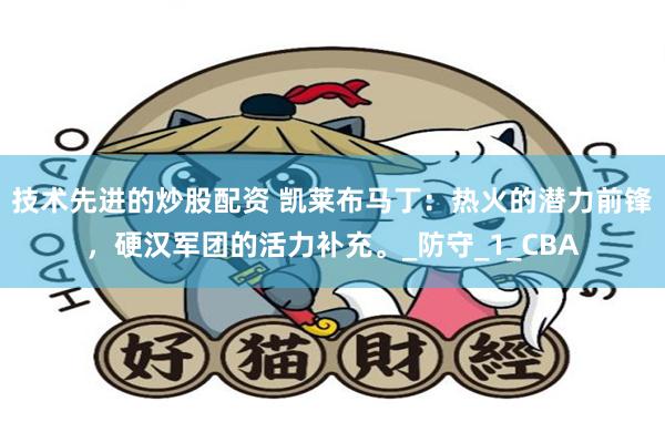 技术先进的炒股配资 凯莱布马丁：热火的潜力前锋，硬汉军团的活力补充。_防守_1_CBA