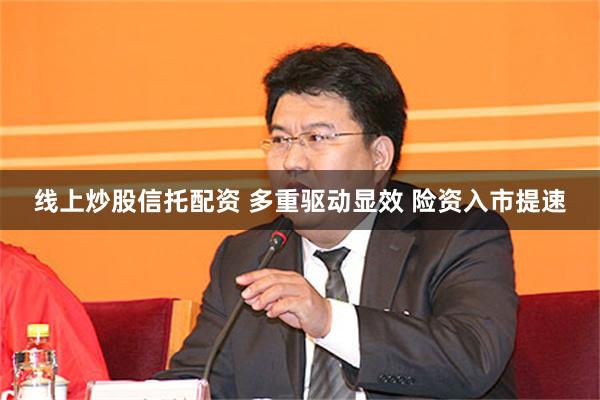 线上炒股信托配资 多重驱动显效 险资入市提速